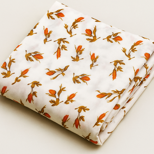 Digital Printed Cotton 2 Piece Unstitched Suit